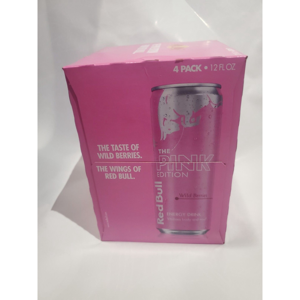 Red Bull Pink Edition Wild Berries 4 Pack 12oz
